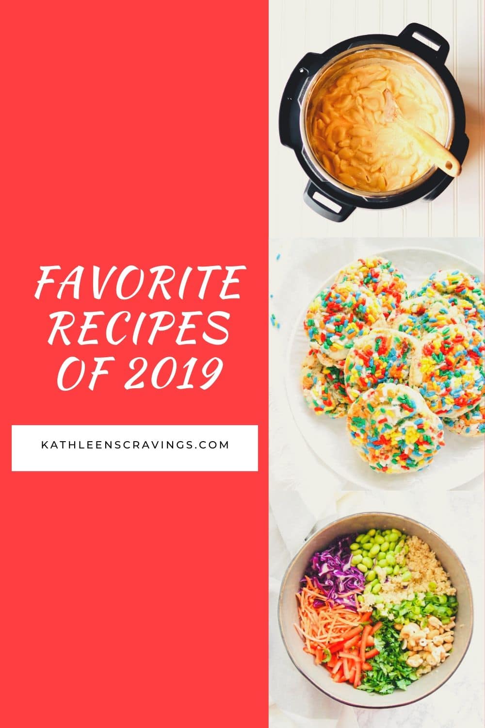 A round up of my favorite recipes from 2019! From easy one-pot meals to sweet treats to slow cooker meal prep, these are my most loved recipes.