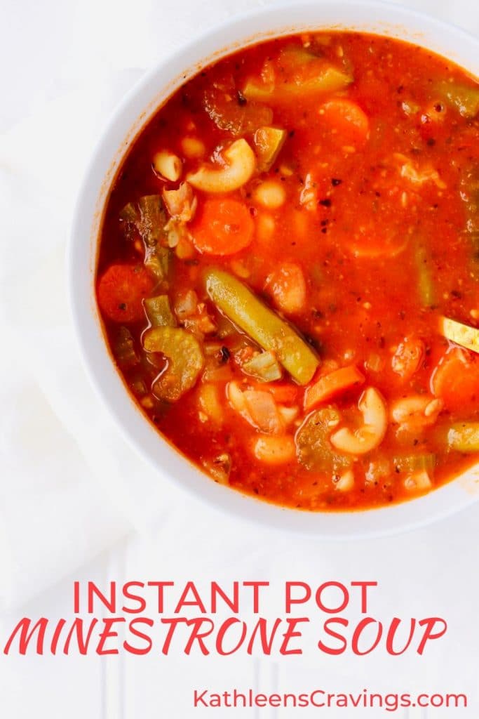 Instant Pot Minestrone Soup