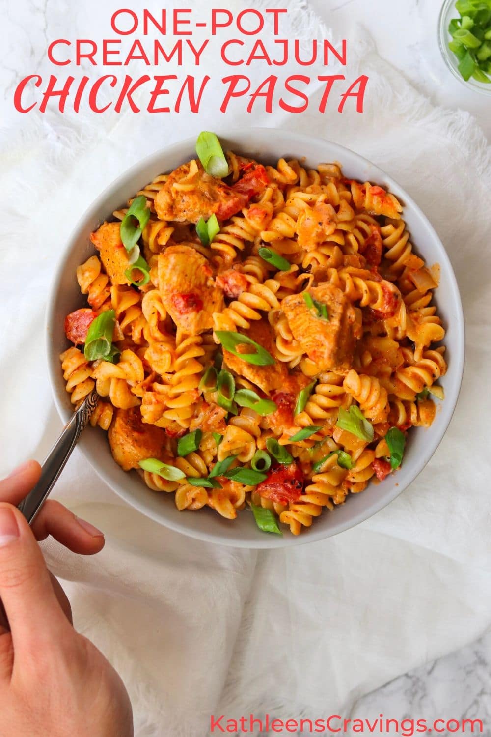 Instant Pot Spicy Cajun Pasta - One Happy Housewife