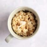 Mug Rice Krispie Treat made in a mug