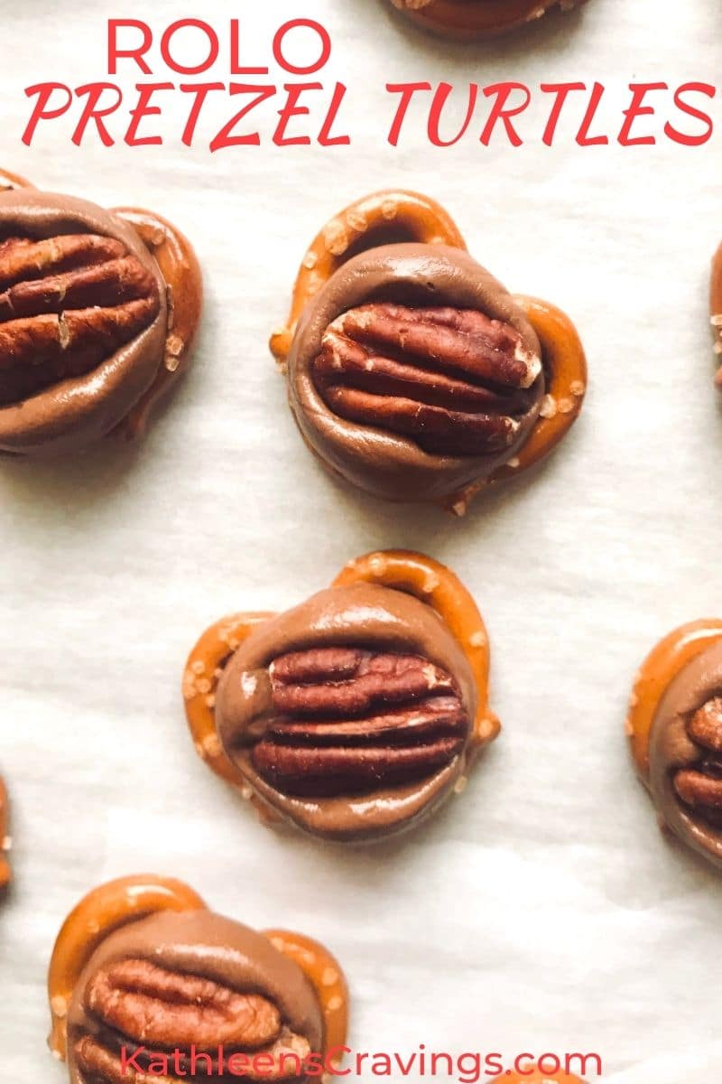 Rolo Pretzel Turtles | Kathleen's Cravings