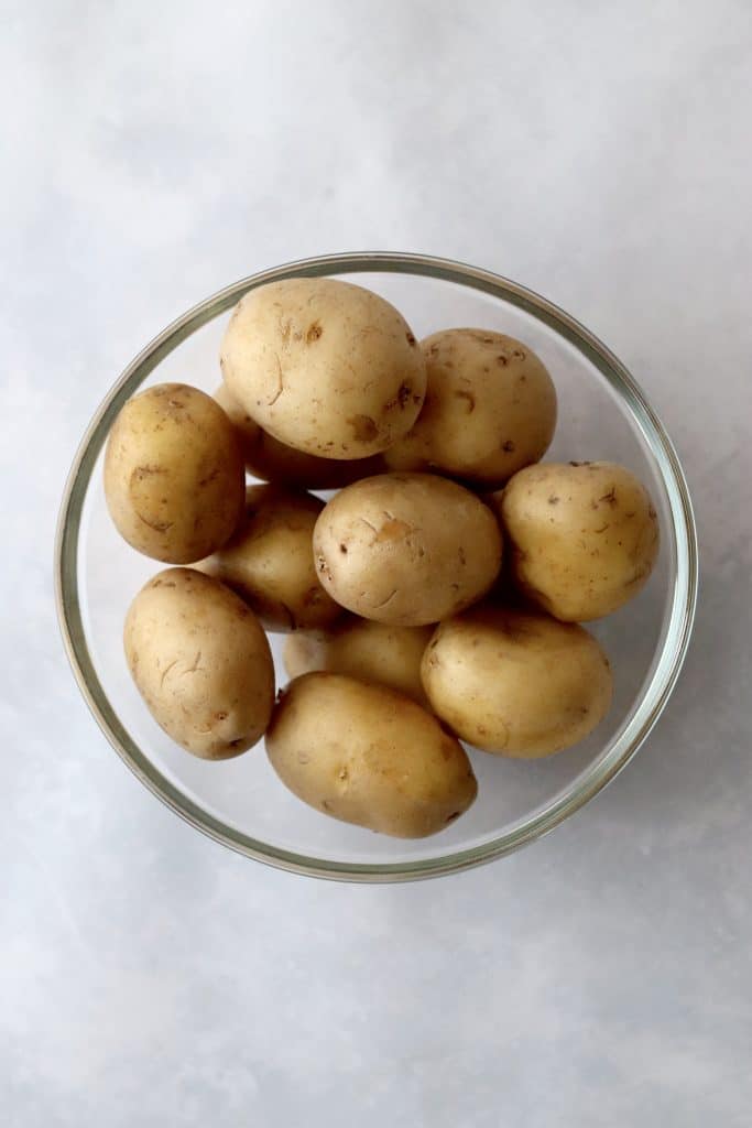 Bowl of baby potatoes