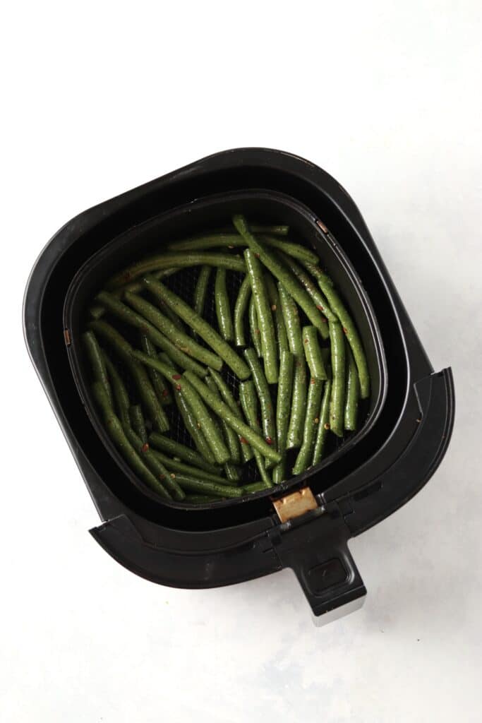 fresh green beans in air fryer