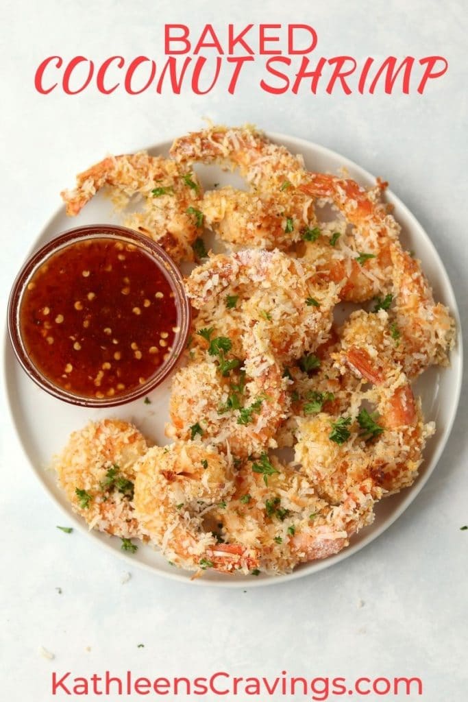 baked coconut shrimp with dipping sauce