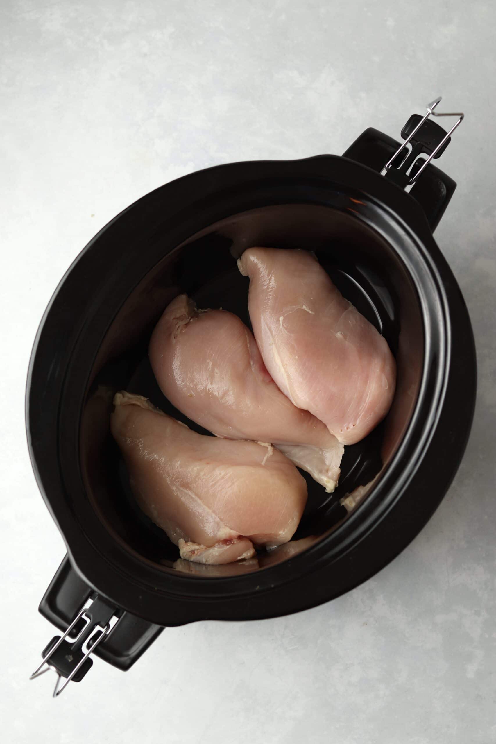 chicken breasts in slow cooker