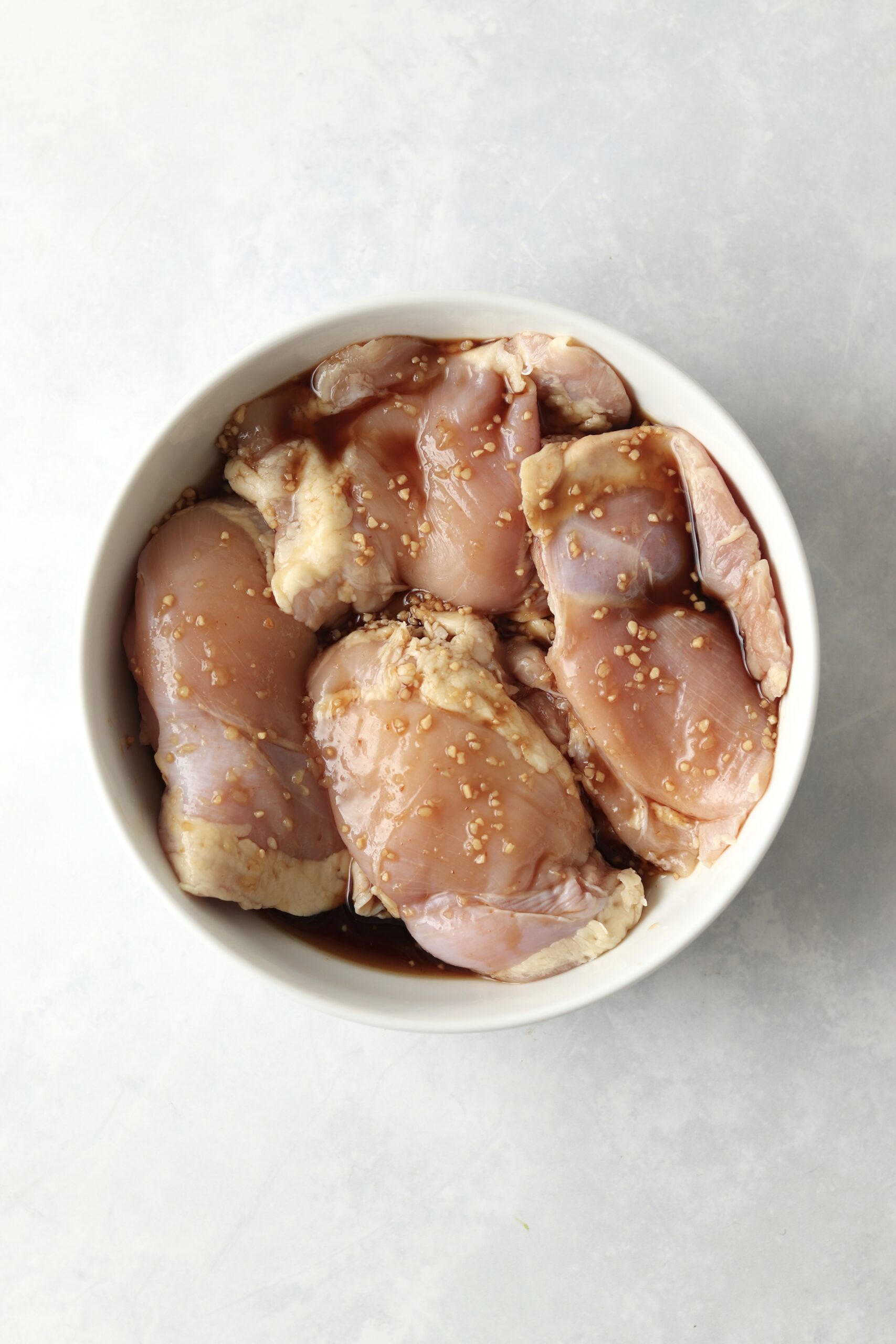chicken thighs in sesame marinade