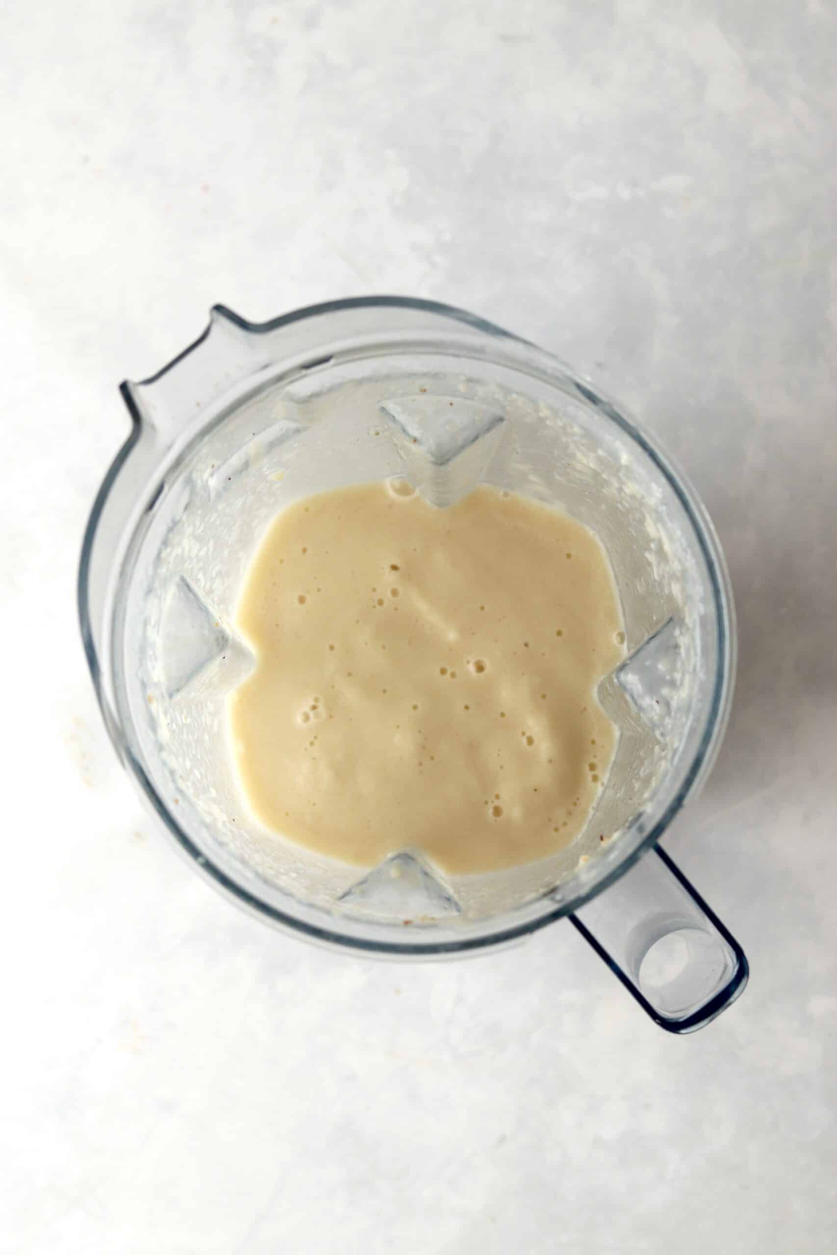 smoothie in vitamix blender