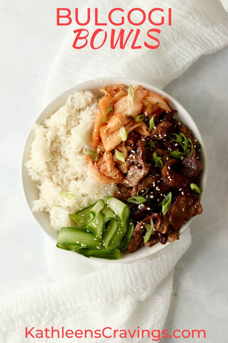 Beef Bulgogi Bowls